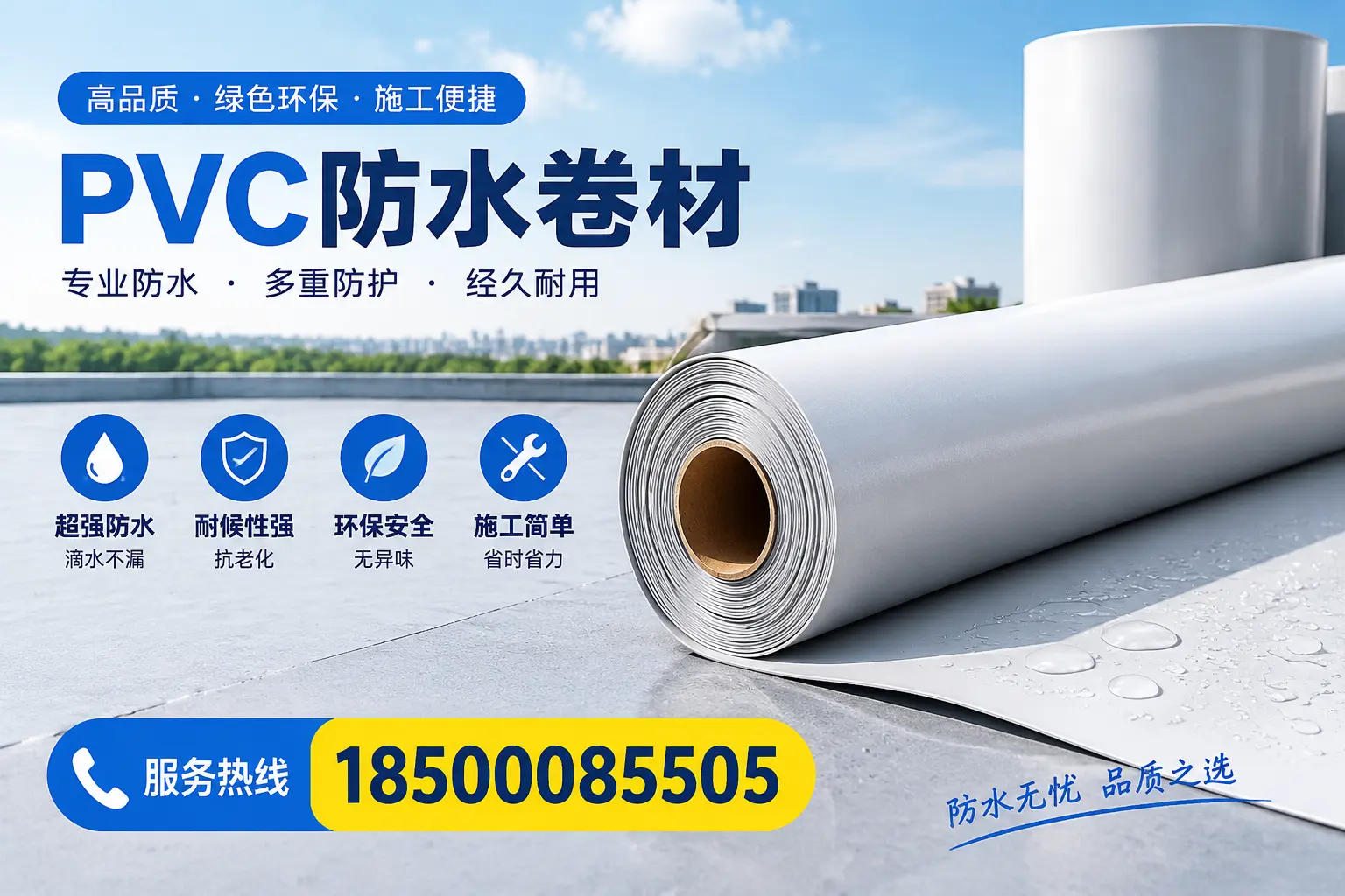 选用PVC防水卷材时需要避开的常见误区,特别是在牡丹江